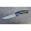 RAPTOR S125V авторський складаний ніж ручної роботи GRYFON KNIVES, сталь в обкладках з нерждамаску CPM S125V, 65 HRC, купити замовити в Україні